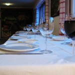Teríték esti borvacsorához